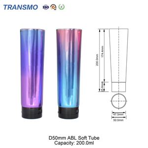 Emballage cosmétique en tube plastique vide avec logo personnalisé, soin de la peau, crème solaire, lotion, tube laminé - Product Image 4