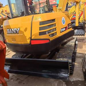 Mini-excavatrice professionnelle sur chenilles Sany SY60C de 6 tonnes, marque chinoise Sany, 90 % neuve, prix bas - Product Image 3