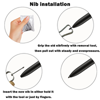 Tablet Pencil Nib s Pen Nibs Reemplazo de aleación de titanio Stylus Pen Tip para Samsung Galaxy S24 S23 Note 20 ultra Note 10 ultra