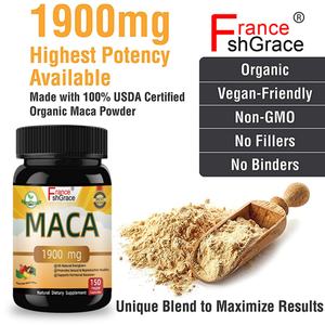 Extracto de Raíz de Maca Premium en Cápsulas de 1900 mg, Mejora la Energía para Hombres y Mujeres, Cápsulas de Raíz de Maca - Product Image 2