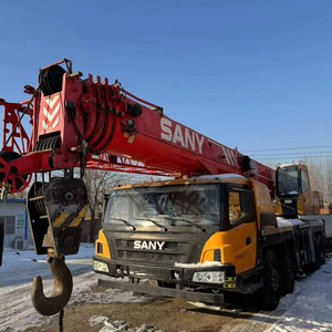 Certified Used Sany Hydraulic Mobile <b>Crane</b>, 75 Ton All Terrain with Lifting Height & Engine - Product Image 1