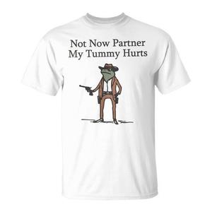 Maglietta Not Now Partner Stomach Ache Survivor - Prodotto promozionale - Product Image 1