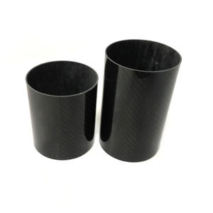 Tube de fibre de carbone de résistance à la corrosion haute résistance 200mm 300mm équipement agricole industriel et sportif léger - Product Image 3