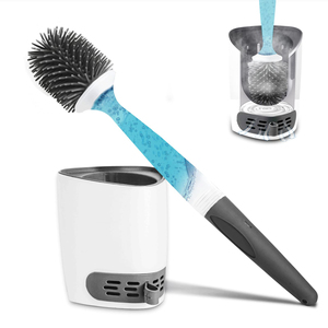 Mejor Nuevo Dispensador de Jabón para Baño, Cepillo de Silicona TPR, Cepillo de Limpieza para Inodoro - Product Image 1
