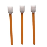 Bâtonnets de nettoyage ESD modèle 707 avec embout en mousse de polyester et éponge, coton-tiges pour salle blanche, pour lentilles et pièces d'imprimantes à jet d'encre