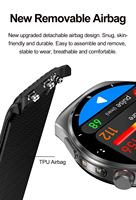 Nuevo Reloj Inteligente Deportivo TK68 con Pantalla AMOLED Redonda, Bomba de Aire, Presión Arterial, ECG, Frecuencia Cardíaca, Análisis de Salud, Detección de Caídas para Hombres