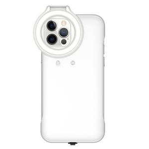 <span class=keywords><strong>2021</strong></span> nuevo Selfie Ring Light up Cover Led iluminado Selfie linterna luminosa funda para iPhone 12/12 Pro - Product Image 1