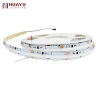 Tira de LED RGB COB direccionable por píxeles, 720 LED, placa de cobre galvanizado para iluminación dinámica de paisajes comerciales