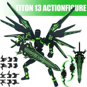 Robot <span class=keywords><strong>Titan</strong></span> T13 Stampato in 3D di Alta Qualità, Action Figure Articolata per Appassionati di Gaming e Collezionisti, Nessun Assemblaggio Richiesto - Product Image 5