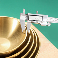 Nouvel Arrivage – Bol à Ramen Japonais en Acier Inoxydable 304 Poli, Écologique et Réutilisable, Double Paroi, Compatible Lave-Vaisselle, pour Pâtes