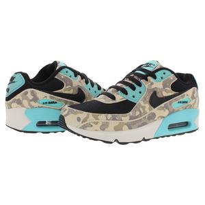 Zapatillas Nike Air Max 90 Camo GS para niño, color Sanddrift Black Aurora Green, estilo baloncesto - Product Image 2