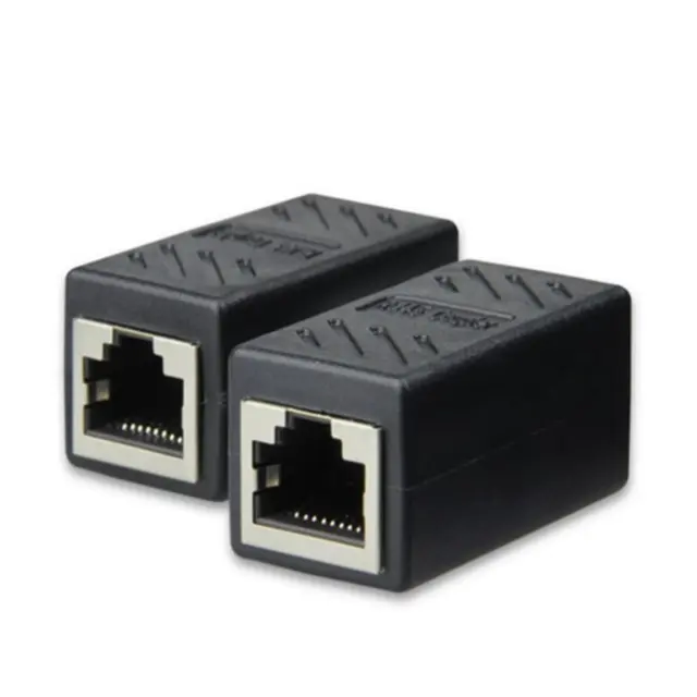 2 шт., коннекторы для кабеля Cat5 Cat5e Cat6e Cat7