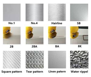 יריעת נירוסטה 304 מלוטשת דו צדדית במראה, יריעות נירוסטה 0.5 מ\\\"מ 430 No4 יריעת נירוסטה 50 ס\\\"מ - Product Image 5