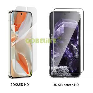 1 lot de 2 protections d'écran 9H à couverture intégrale pour <span class=keywords><strong>Google</strong></span> <span class=keywords><strong>Pixel</strong></span> 9 Pro, 8 Pro, 7 Pro, 6 Pro, transparentes HD pour <span class=keywords><strong>Google</strong></span> - Product Image 3