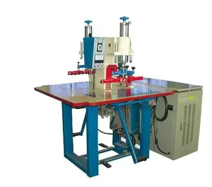 Double head Easy-to-operate 6.5KVA Manual Type PVC Fabric High Frequency Welding Machine for PVC stretch ceiling welding