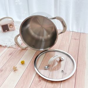 <span class=keywords><strong>Casserole</strong></span> <span class=keywords><strong>haut</strong></span> <span class=keywords><strong>de</strong></span> <span class=keywords><strong>gamme</strong></span>, batterie <span class=keywords><strong>de</strong></span> cuisine antiadhésive, grande marmite à soupe, cadeau <span class=keywords><strong>de</strong></span> cuisine, acier inoxydable 316, style moderne blanc, grande capacité - Product Image 4