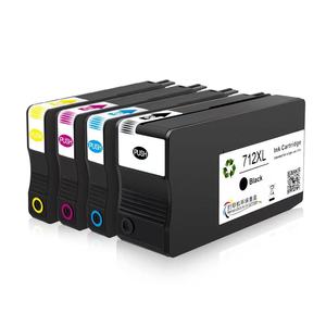 <span class=keywords><strong>Cartuchos</strong></span> de <span class=keywords><strong>Tinta</strong></span> Remanufacturados 712XL con <span class=keywords><strong>Tinta</strong></span> de Colorante para Impresoras <span class=keywords><strong>HP</strong></span> T650 T630 T250 T210 T230 - Product Image 1