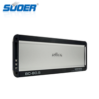 Amplificateur de voiture de classe D 5 canaux 80 watts BC-80.5, nouvelle arrivée, avec filtres de fréquence, mini amplificateur