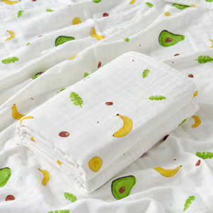 Nouvelles couvertures en mousseline de coton pour bébé de haute qualité personnalisées 6 couches 4 couches 100% - Product Image 6