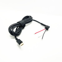Câble de charge USB Type C 45W 65W 90W, adaptateur secteur avec prise jack DC, câble de réparation pour ordinateur portable HP Dell Lenovo, cordon d'alimentation USB C 1,8 m