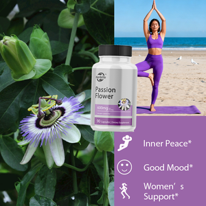 <span class=keywords><strong>Capsule</strong></span> di Passiflora Incarnata 600 mg per il Supporto dell'Umore, Erba Naturale Senza Additivi - 90 <span class=keywords><strong>Capsule</strong></span> - Product Image 3