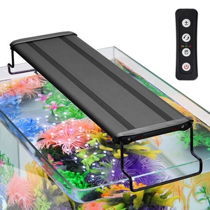 Lámpara LED <span class=keywords><strong>para</strong></span> <span class=keywords><strong>Acuario</strong></span>, Espectro Completo, Iluminación Ajustable <span class=keywords><strong>para</strong></span> Plantas Acuáticas, Hierba y Peceras, Lámpara Rectangular de Plástico PVC - Product Image 2