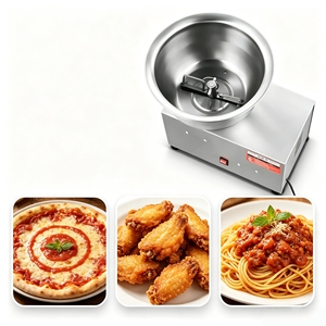 Amasadora Eléctrica Comercial con Recipiente de Acero Inoxidable, Capacidad de 8 kg, Control Digital, Mezcladora de Alta Capacidad para Panadería y Restaurante - Product Image 4