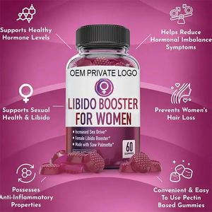 Herbal Female <b>Libido</b> Enhancement <b>Gummies</b> Private Care Hormone Balance Boost Desire Intimacy Supplement <b>Gummies</b> - Product Image 2