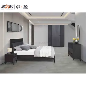 Современный коммерческий Роскошный Классический Деревянный Китайский домашний отель мебель для гостиной спальни
