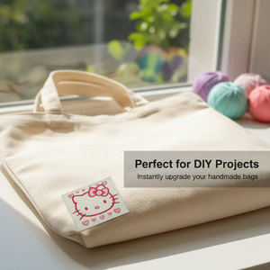 Wholesale High-quality Custom Brand <b>Name</b> logo Non-woven Jacquard Washable Stitch hang Tags for Clothing Suitable for T-shirts - Product Image 3