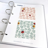 Catalogue de tissus en gros en stock, livre de catalogues de tissus, carte d'impression numérique avec porte-documents, échantillon gratuit pour commande en gros