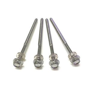 Direct Factory Hex Head Self Tapping Stainless Steel SS410 SS304 SS316 Wood <b>Screw</b> With PVC Washer - Product Image 4