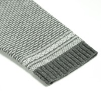 AiNear Vente en gros de logo personnalisé Oem & Odm Pull en tricot de laine à manches longues et col haut et demi-fermeture éclair pour hommes Pull nordique