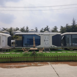 Big Space Capsule Container House Capsule de couchage moderne préfabriquée Hotel Homestay - Product Image 5