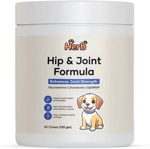 Suplemento OEM ODM Privado para Cadera y Articulaciones de Perros - Alivio del Dolor Articular Canino - Masticables Blandos de Glucosamina, Condroitina y Cúrcuma - Product Image 1