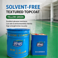 Peinture époxy pour sols XIUTUO XT-312T résistante aux UV, sans solvant, pour usage industriel, extérieur, routes, surfaces texturées, application au pinceau ou au pistolet