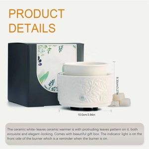 Ventes en gros de bougies parfumées en céramique de luxe, chauffe-cire électriques pour la maison - Product Image 4