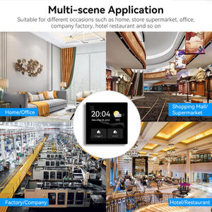 T8E Bảng Điều Khiển Trung Tâm Gia Đình Thông Minh Cổng Zigbee 4 Inch Thiết Kế Mới Tuya - Product Image 6