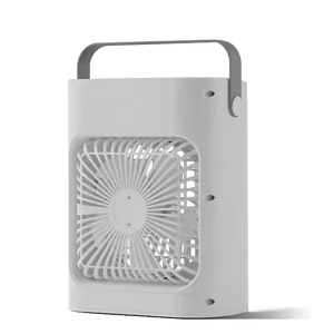 Petit <span class=keywords><strong>climatiseur</strong></span> d'air domestique, ventilateur, refroidisseur d'eau 700 ml, poignée portable, petit ventilateur électrique <span class=keywords><strong>avec</strong></span> glaçons - Product Image 3