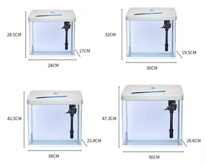 XC-520 bureau salon haute définition verre mini <span class=keywords><strong>aquarium</strong></span> silencieux flexion à chaud poisson rouge paysage <span class=keywords><strong>aquarium</strong></span> - Product Image 5