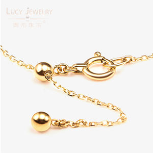 Chica romántica Linda encantadora <span class=keywords><strong>Tik</strong></span> <span class=keywords><strong>Tok</strong></span> Ins Popular perla <span class=keywords><strong>de</strong></span> agua dulce 18K oro encanto collar gargantilla cadena <span class=keywords><strong>de</strong></span> eslabones Mini joya para regalo - Product Image 5
