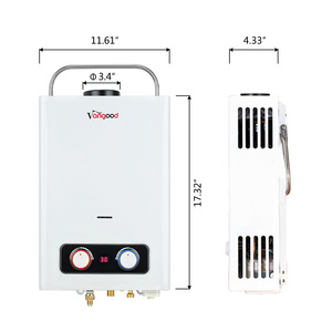 <span class=keywords><strong>Calentador</strong></span> de agua sin tanque de <span class=keywords><strong>Gas</strong></span>, alta eficiencia, 30 <span class=keywords><strong>litros</strong></span> por minuto, baja presión, para todo el hogar - Product Image 6