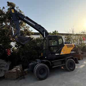 Alta eficiencia de trabajo Usado Hyundai 150W-9T Excavadora Cummins Engine 3M Rendimiento confiable incluye Motor Caja de cambios Venta Shanghai - Product Image 6