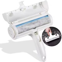 Autonettoyant Portable réutilisable toilettage peluches poils d'animaux fourrure dissolvant rouleau brosse pour chat chien canapé meubles tapis