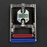 Dinamometer Genggaman Tangan Digital 300kg dengan Lebar Genggaman yang Dapat Disesuaikan, Rel Pemandu Bola, Penguji Kekuatan Tangan untuk Tes Latihan Genggaman