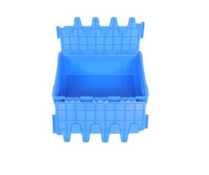 Nhà máy trực tiếp bán sỉ nestable nhựa lưu trữ thùng và hậu cần hộp Stackable thiết kế container - Product Image 2