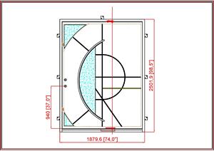ประตูเหล็กดัดสีดำทันสมัยแบบหมุนและแบบเปิด-ปิดได้ พร้อมคุณสมบัติป้องกันการโจรกรรม สำหรับทางเข้าภายนอกวิลล่าหรือห้องโถง - Product Image 2