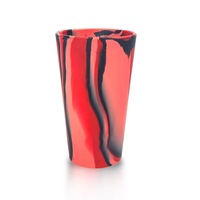 12OZ gobelets incassables sans BPA Silicone boire de la bière verres à vin tasses pour les fêtes Camping plages bateaux BBQ piscine tasses