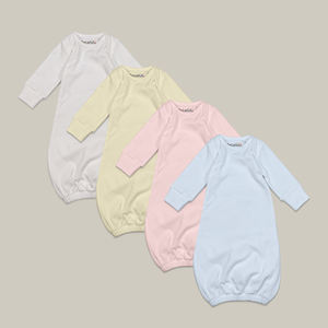 Petit Mois Coton Biologique Nouveau-Né Prématuré <span class=keywords><strong>Bonnet</strong></span> Logo Personnalisé Motif Brodé Saison D'hiver Bébé Casquettes - Product Image 6