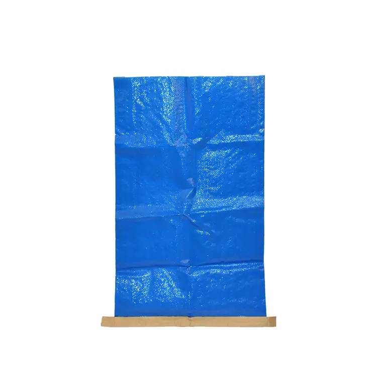 Лучшая упаковка от производителя, синий цвет, печать, полипропиленовый тканый мешок 50 кг, полипропиленовый почтовый пакет